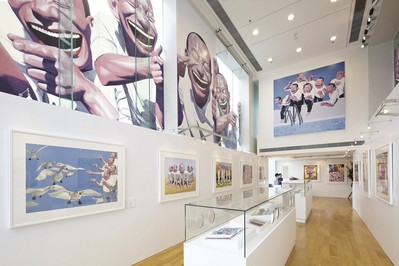 岳敏君藝術展于海港城美術館