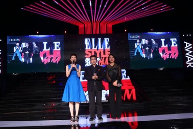 赫斯特中國(guó)董事總經(jīng)理艾彌爾先生、 赫斯特中國(guó)出版總經(jīng)理?xiàng)铉渑?、《ELLE世界時(shí)裝之苑》編輯總監(jiān)曉雪女士致辭