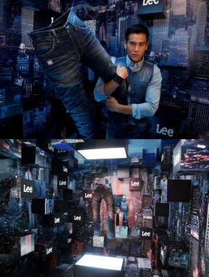 圖6：彭于晏的丹寧記憶二維碼區